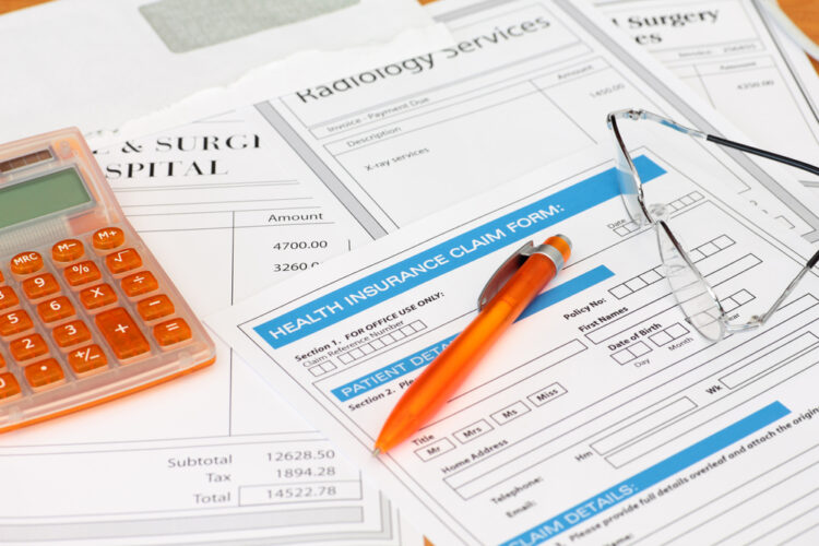 Health Insurance Claim with Surgery Bills