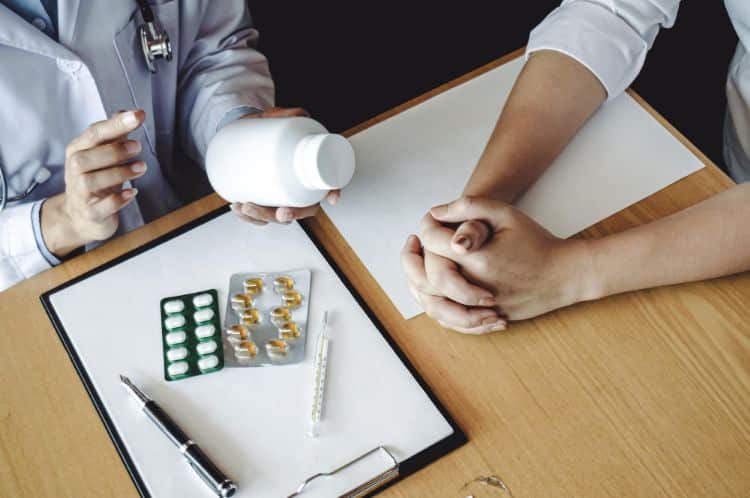 prior authorization request medication in a hand