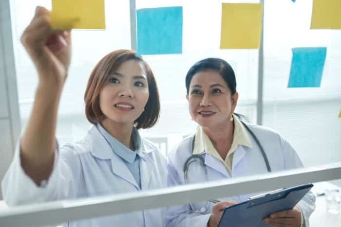 why prior authorization training is crucial in healthcare two medical workers