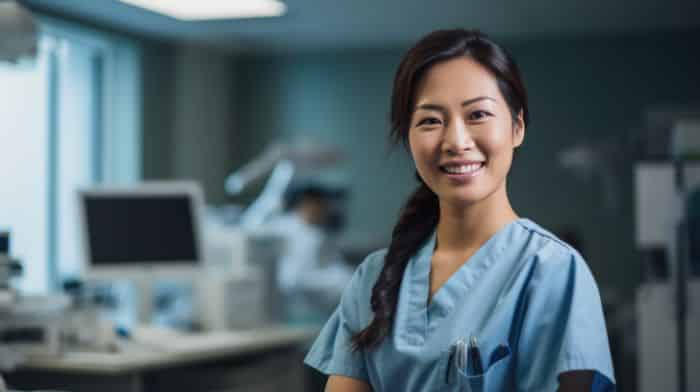 preauthorization standardization smiling nurse