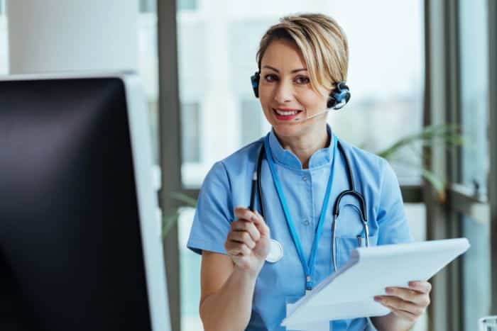 prior authorizations with remote medical assistants taking calls nurse