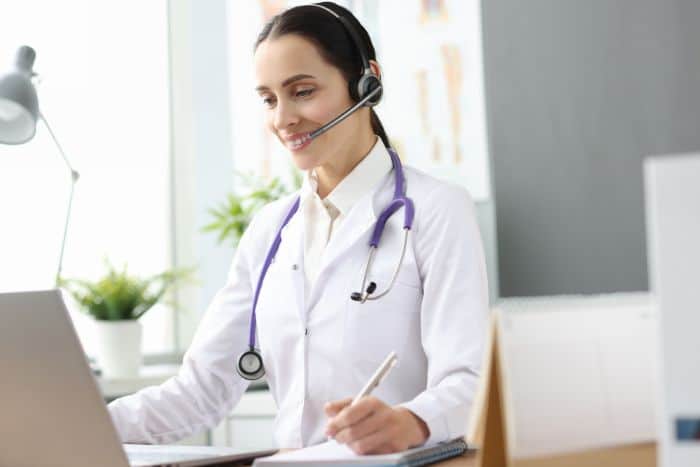 value-based care and preauthorization dynamics busy doctor taking call