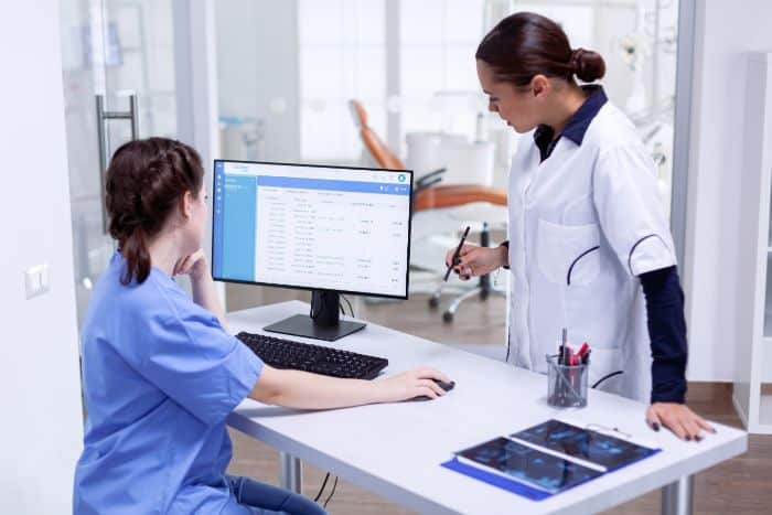 electronic prior authorization's critical role busy nurse and doctor