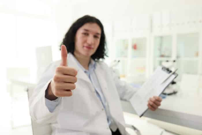 preauthorization guidelines for healthcare providers thumbs up doctor