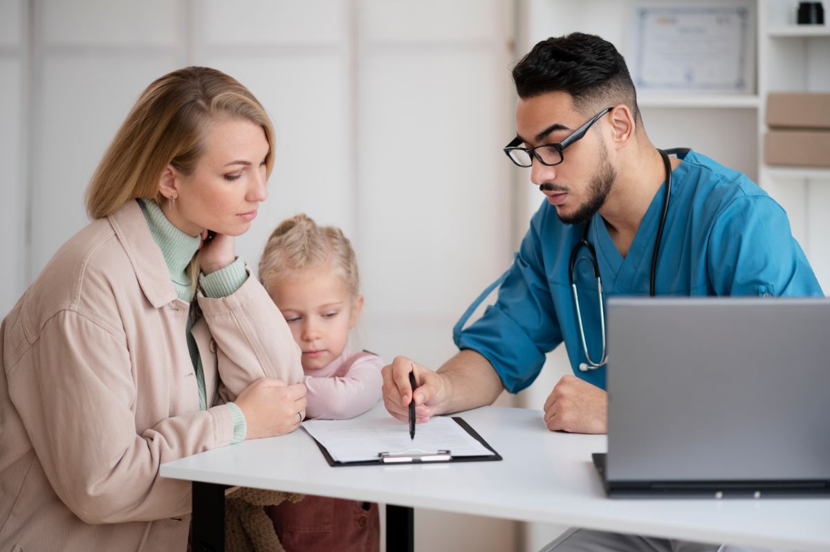 educating patients on prior authorization doctor with patient