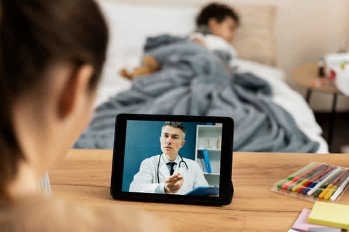 how remote medical scribes influence preauthorization medical teleconsultation