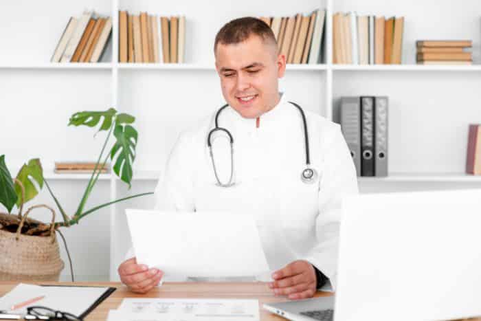 simplifying the prior authorization process smiling doctor