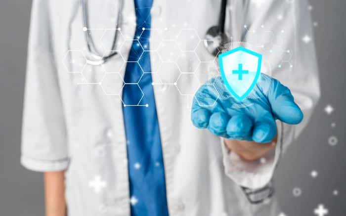 advanced analytics in prior authorization doctor giving a hand