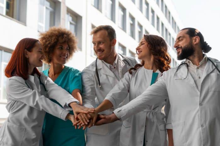 collaborative solutions in prior authorization group of doctors collaborate