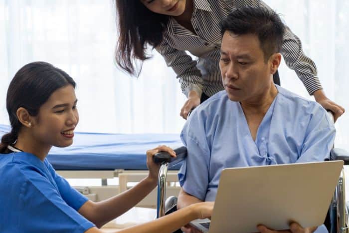 measuring efficiency with precertification approval time smiling patient
