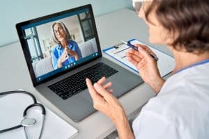 boosting communication with virtual medical receptionists, doctor and patient video calling