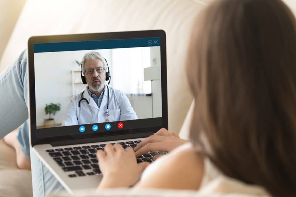 exploring the impact of virtual medical receptionists, video calling wtih the doctor