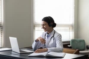 future of medical administration virtual medical receptionists, VA working