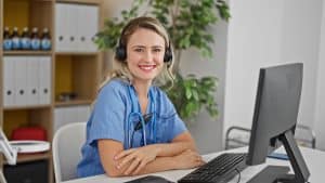 future of medical administration virtual medical receptionists, happy VA using technologies