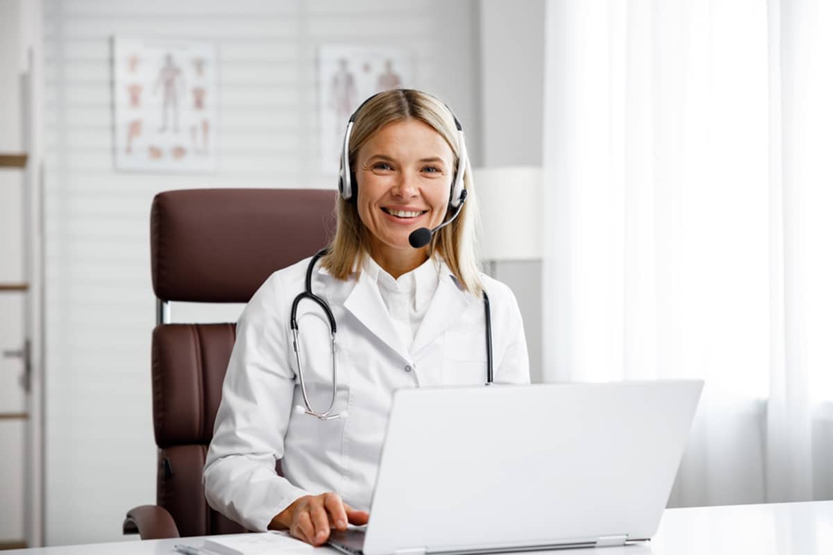 office operations with a virtual medical receptionist