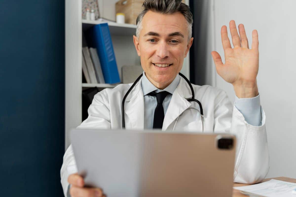 virtual medical receptionist in telehealth