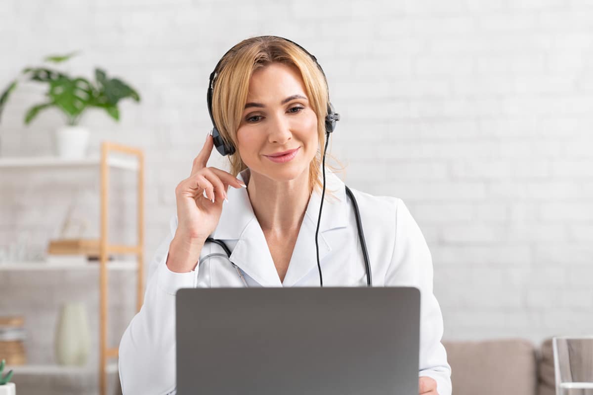 high call traffic with virtual medical receptionist