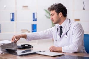 virtual medical receptionists in telemedicine doctor workload in desk