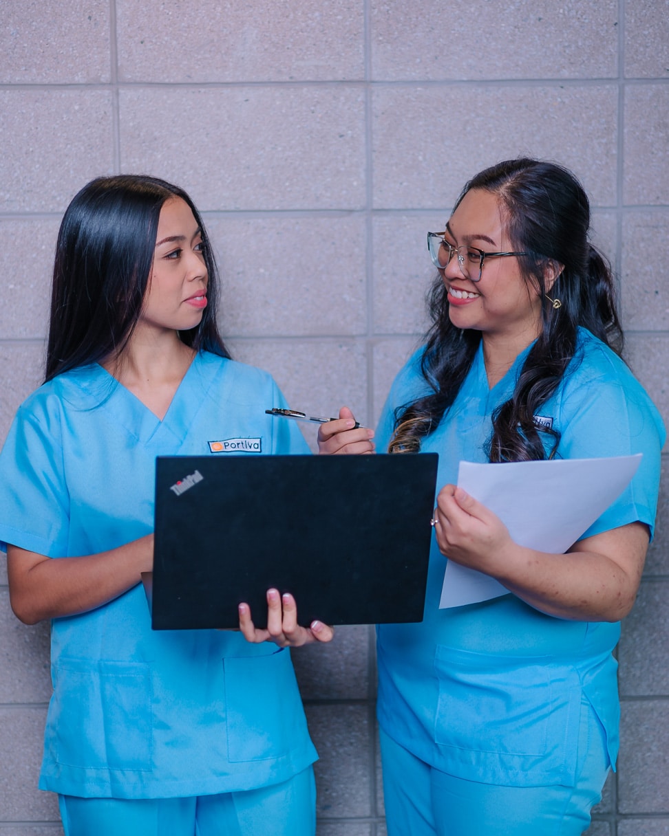 females remote medical scribes of portiva